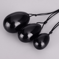 Black Obsidian Yoni Eggs